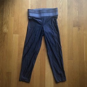 Dark blue nike yoga pants